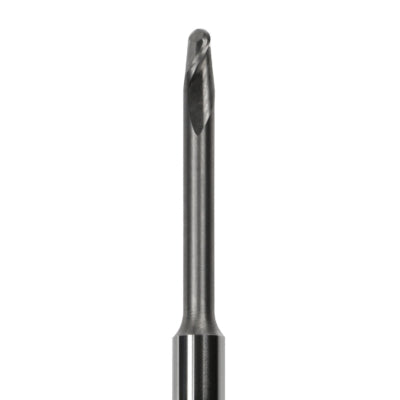 vhf Fräser für Composites Einzahn-Radiusfräser, Ø = 2,0 mm (diamantbeschichtet) / C200-R1D-35