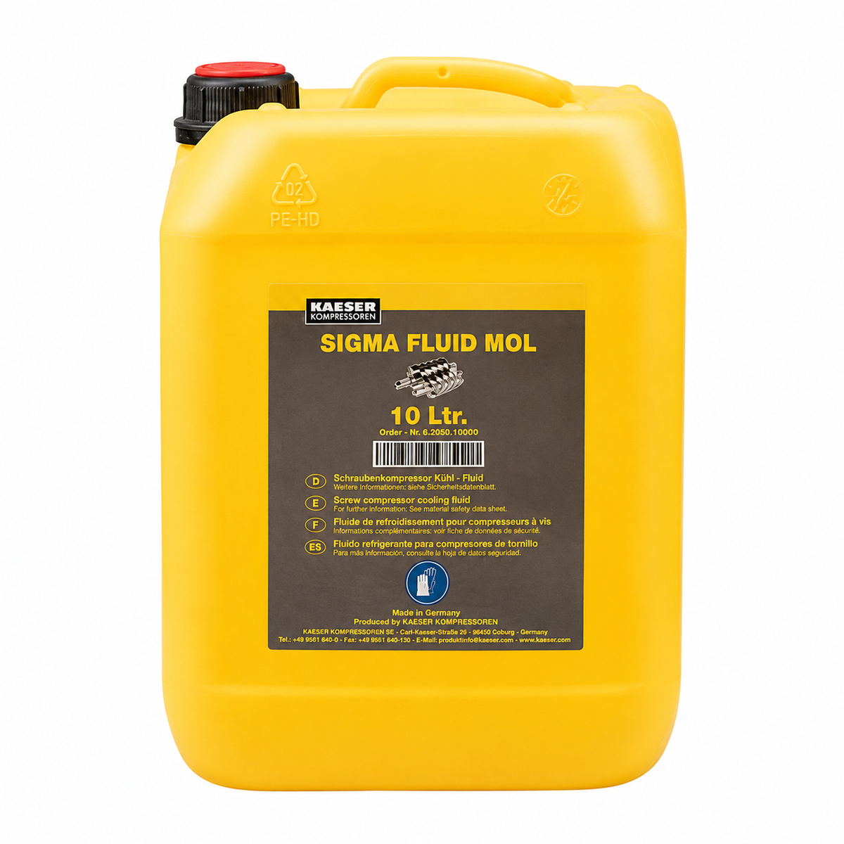 KAESER Sigma Fluid MOL 10 l | Original Kompressoröl für Schraubenkompressoren