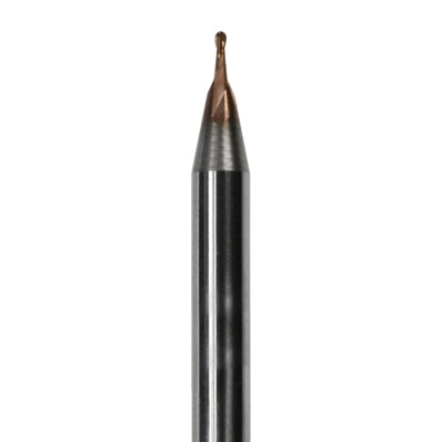 vhf Fräser für NEM-Werkstoffe Zweizahn-Radiusfräser, Ø = 0,6 mm (beschichtet) / M060-R2-32