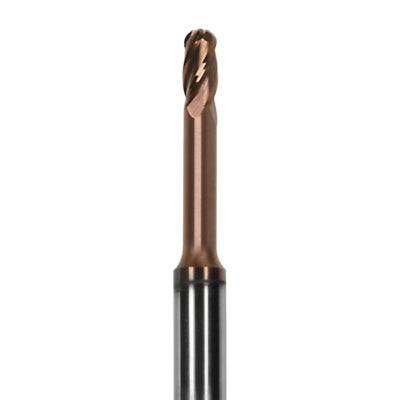 vhf Fräser für NEM-Werkstoffe Vierzahn-Radiusfräser, Ø = 2,0 mm (beschichtet) / M200-R4-32