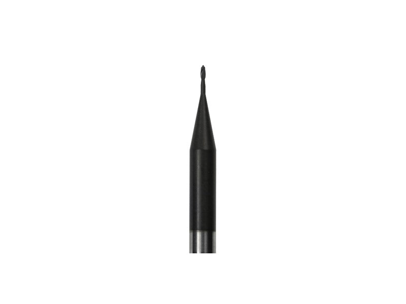 vhf Universalfräser Zweizahn-Radiusfräser, Ø = 0,6 mm (beschichtet) / U060-R2-35
