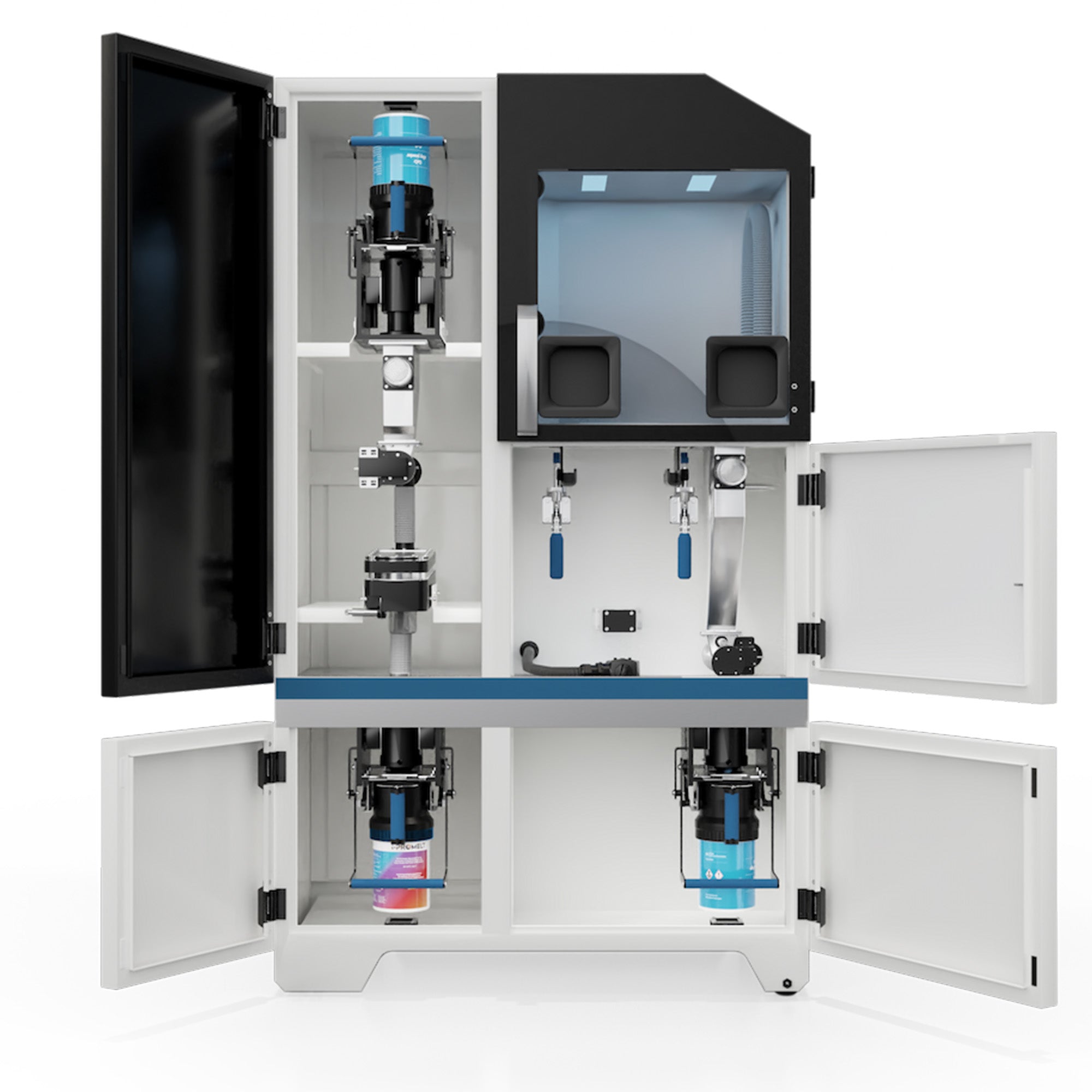 imes-icore CORiTEC AMpure Auspackstation für Dental SLM-Anlage