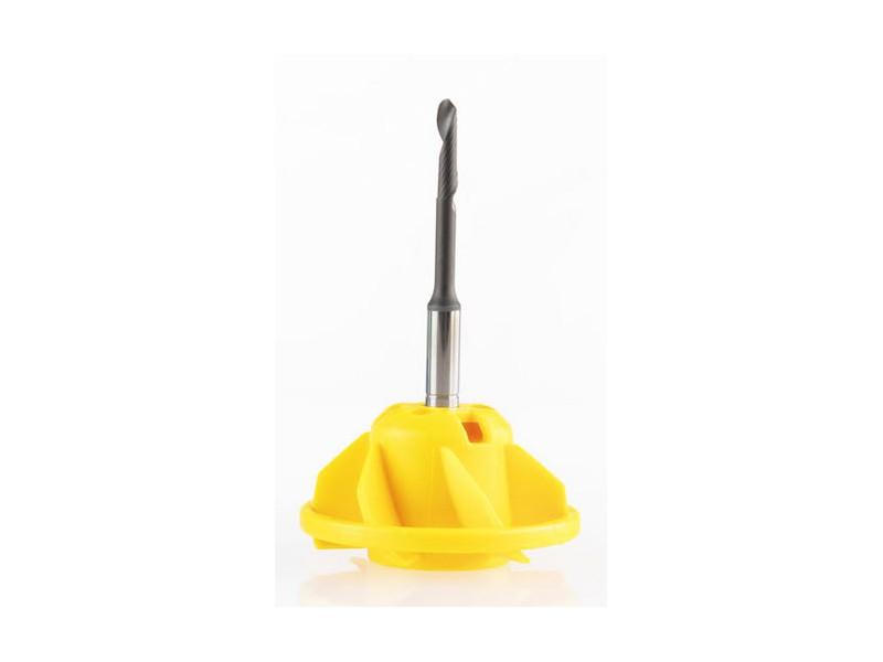 vhf Fräser für Composites Einzahn-Radiusfräser, AIRTOOL, Ø = 2,0 mm (diamantbeschichtet) / C200-R1D-40-T