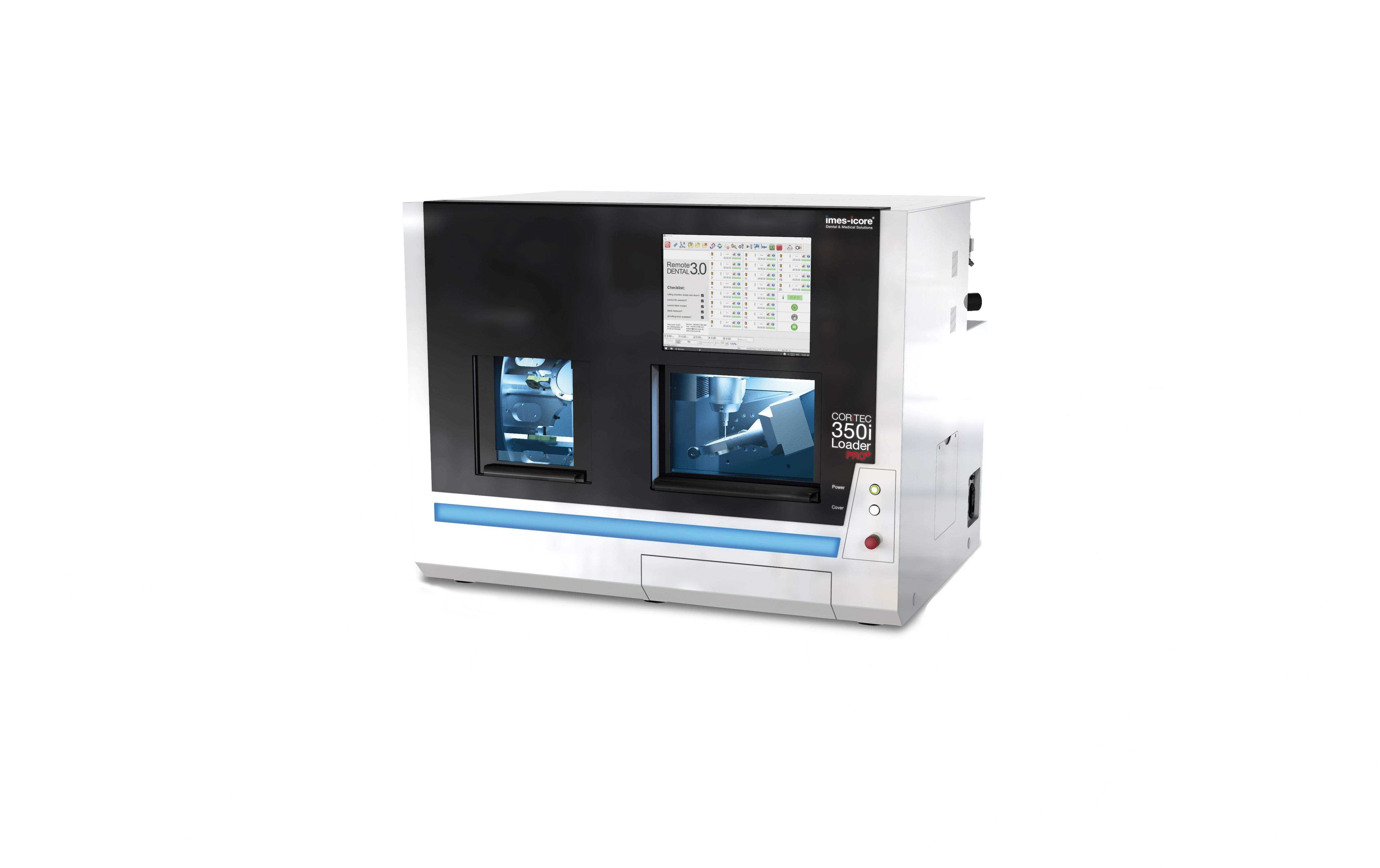 imes-icore CORiTEC 350i Loader PRO+ 2,6kW Spindel Dental CAD/CAM Fräsmaschine