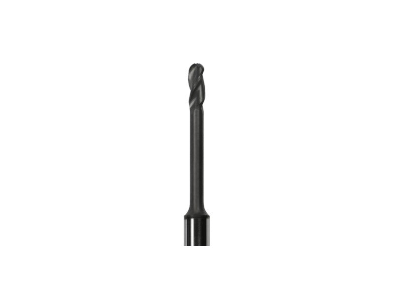 vhf Fräser für Zirkonoxid Dreizahn-Radiusfräser, Ø = 2,0 mm (diamantbeschichtet) / Z200-R3D-35