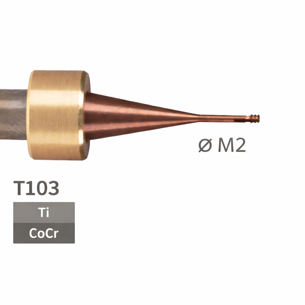 imes icore T103 - Ø M2 l 6,0 mm Gewindefräser