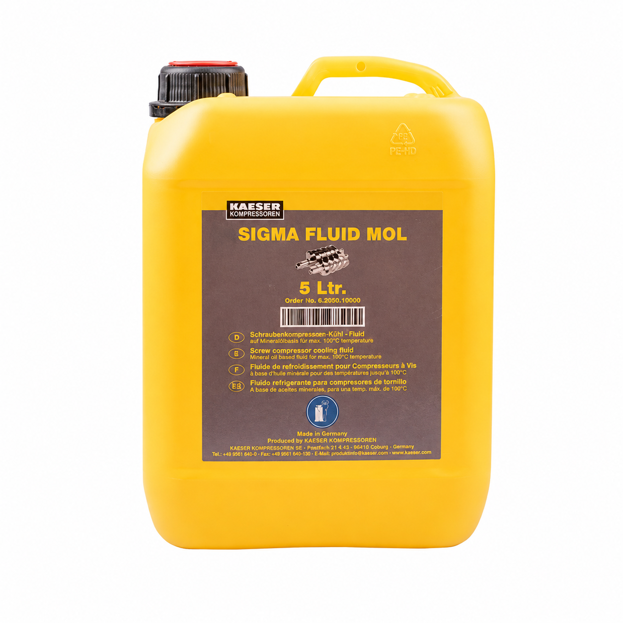KAESER Sigma Fluid MOL 5 l | Original Kompressoröl für Schraubenkompressoren