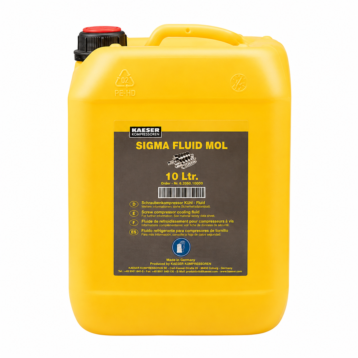 KAESER Sigma Fluid MOL 10 l | Original Kompressoröl für Schraubenkompressoren