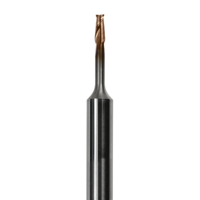 vhf Fräser für NEM-Werkstoffe Zweizahn-Torusfräser, Ø = 1,2 mm (beschichtet) / M120-T2-35