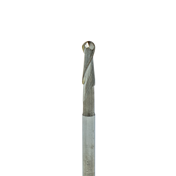 vhf Aligner, Schienen und Kunststoffe Zweizahn-Radiusfräser Ø = 3,0 mm / P300-R2-60