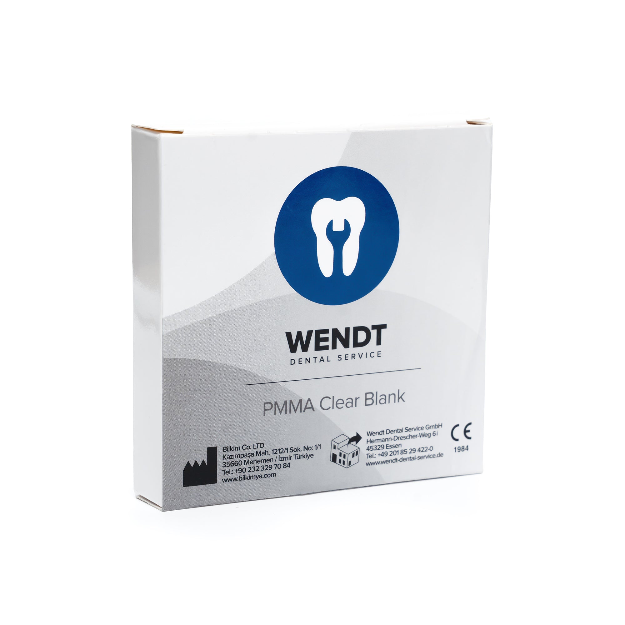 Wendt PMMA Clear Schienen Blank