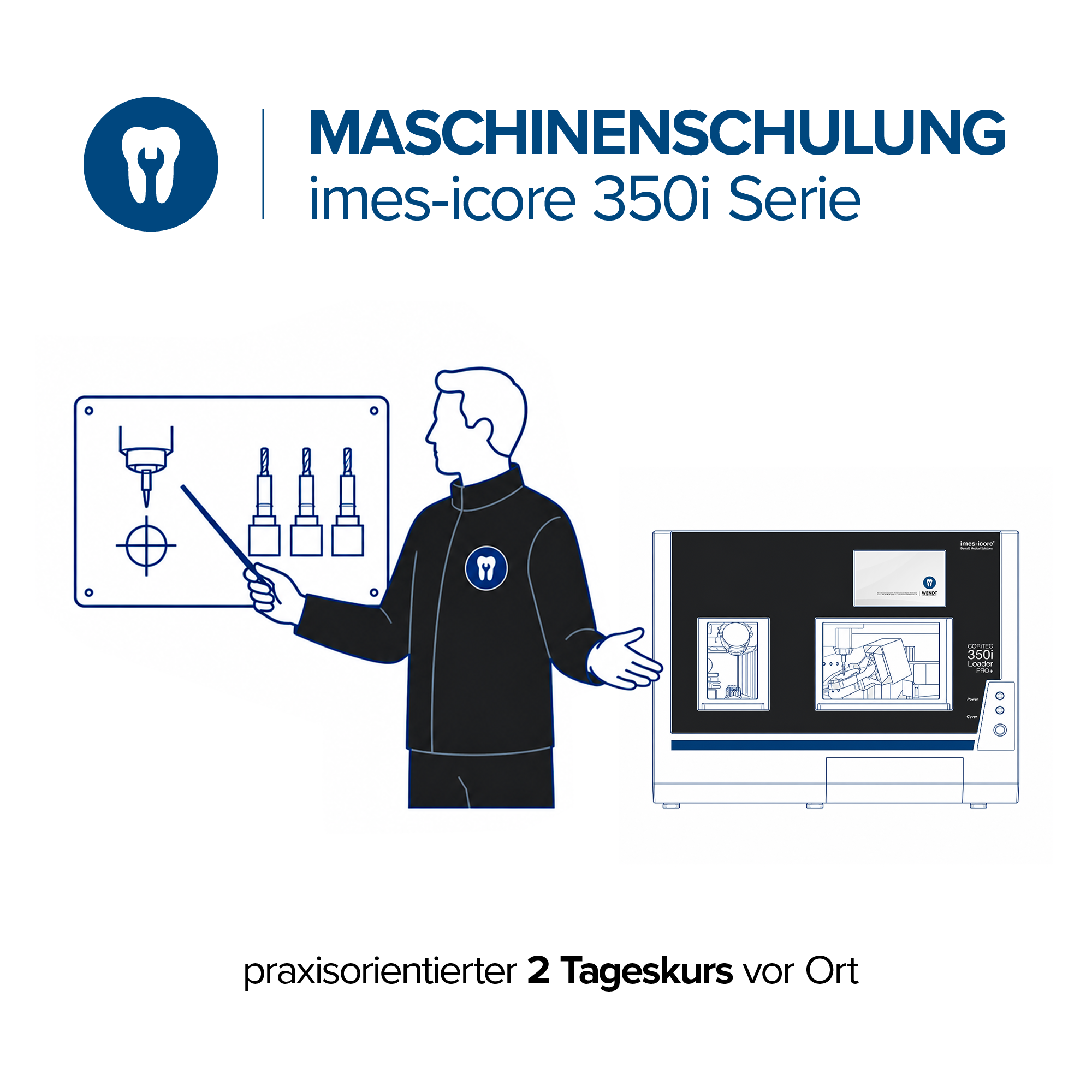 imes-icore 350i Serie Maschinenschulung 2 Tageskurs vor Ort