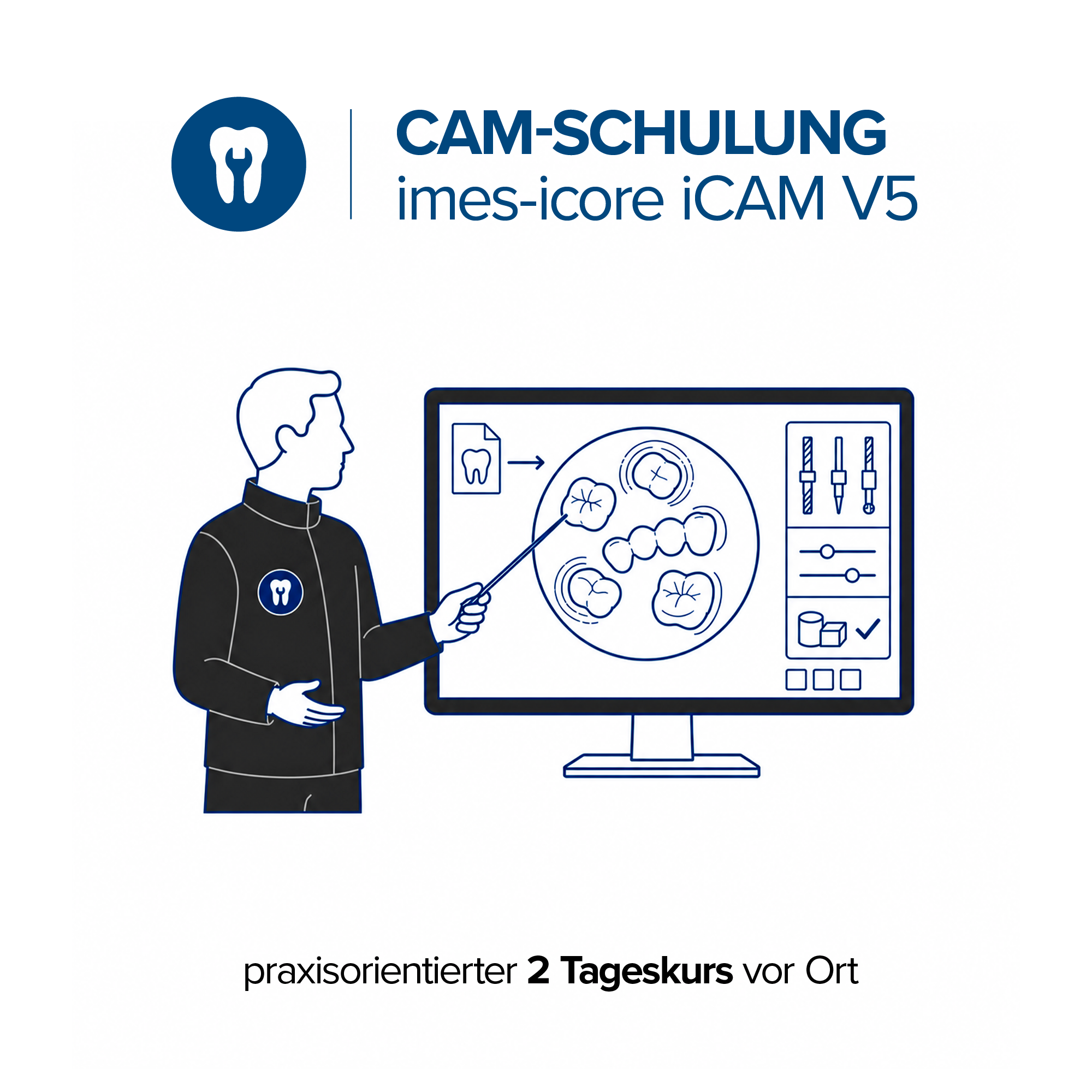 imes-icore iCAM V5 CAM Schulung - 2 Tageskurs vor Ort