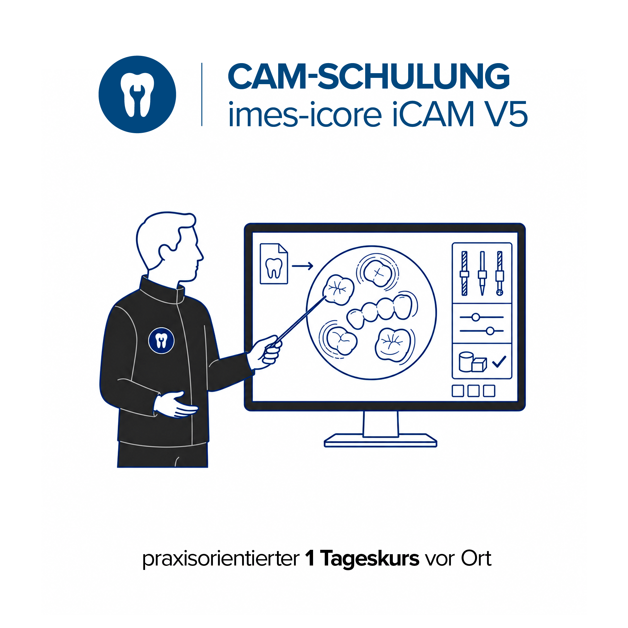 imes-icore iCAM V5 CAM Schulung - 1 Tageskurs vor Ort